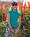 Smocked Tee