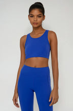 Breathe Easy Cut-Out Back Sports Bra – Lycra® Blend